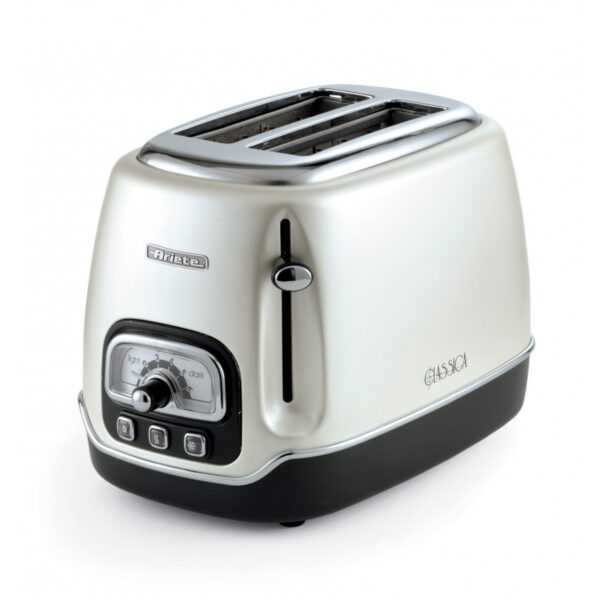 ARIETE toster sa hvataljkama Classica 158/27 biserno-bijeli
