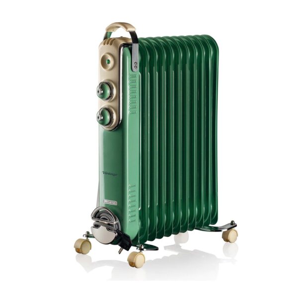 ARIETE uljni radijator Vintage sa 11 elemenata 839/14 zeleni