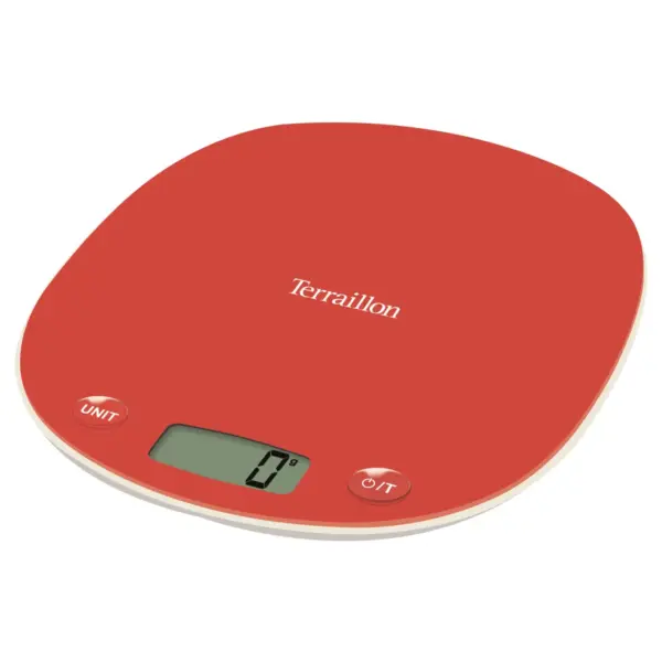 15246 TERRAILLON kuhinjska vaga Macaron+Re-Cycle Poppy Red kuhinjska vaga 15246