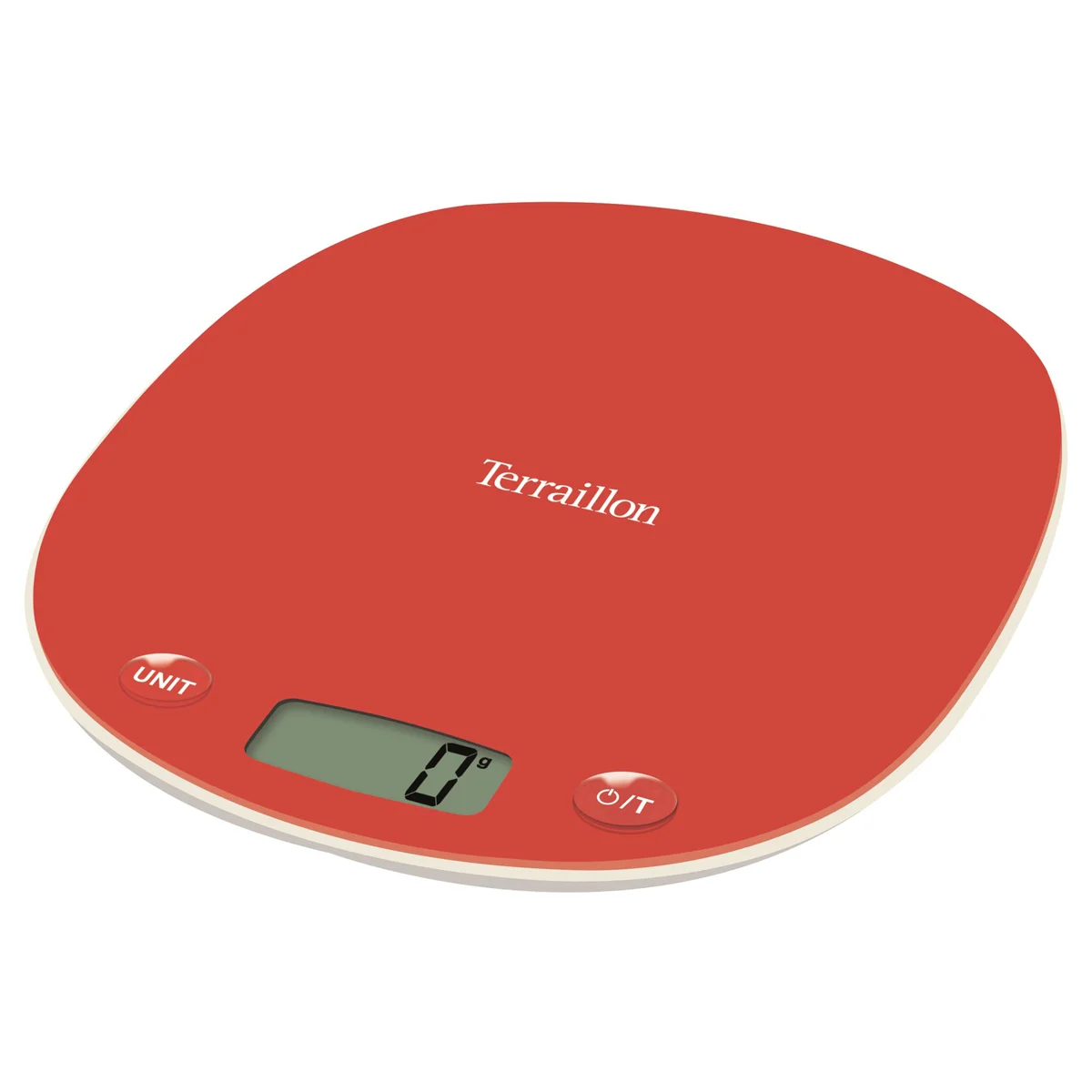 15246 TERRAILLON kuhinjska vaga Macaron+Re-Cycle Poppy Red kuhinjska vaga 15246