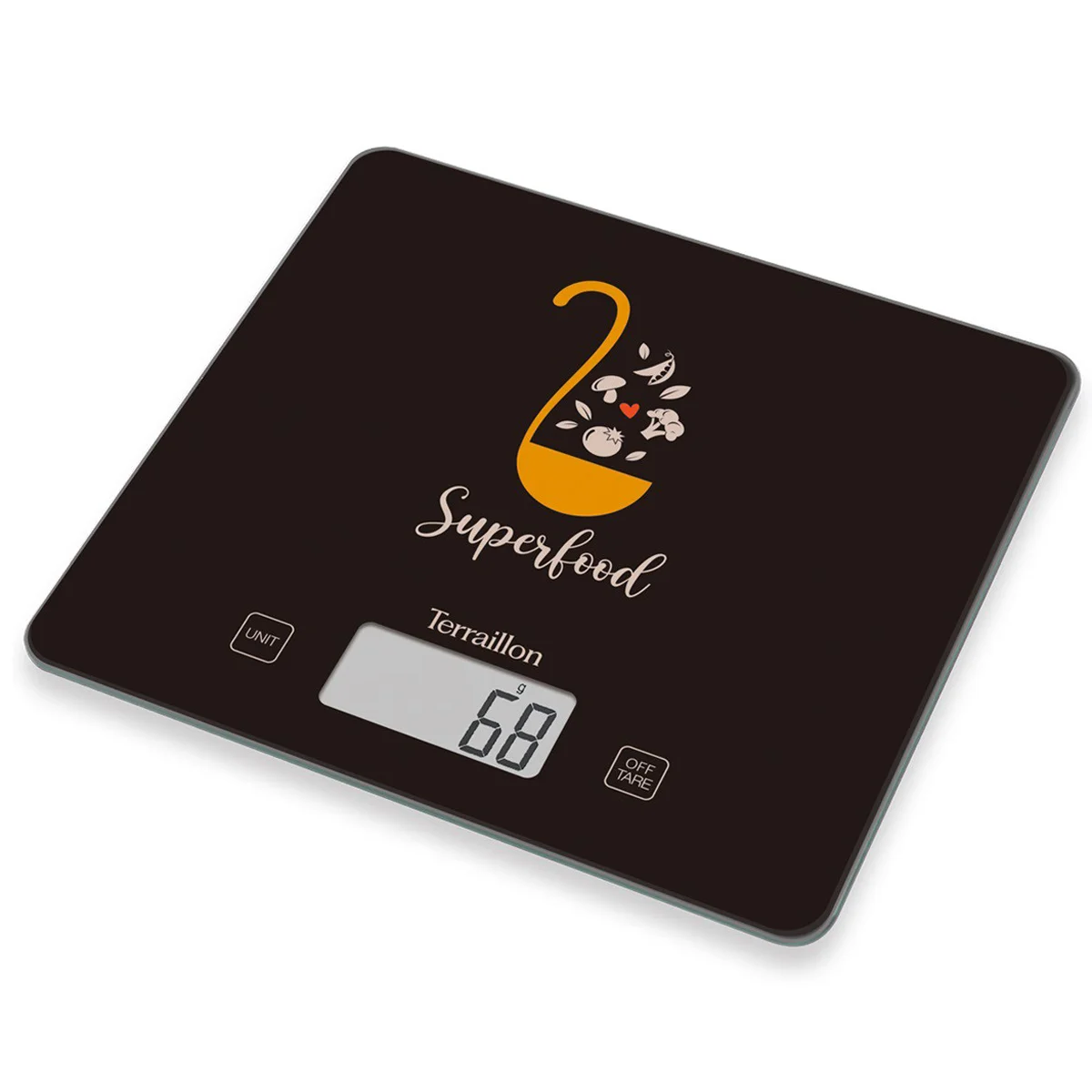 15322 TERRAILLON kuhinjska vaga T1040 Super Food Black 15322