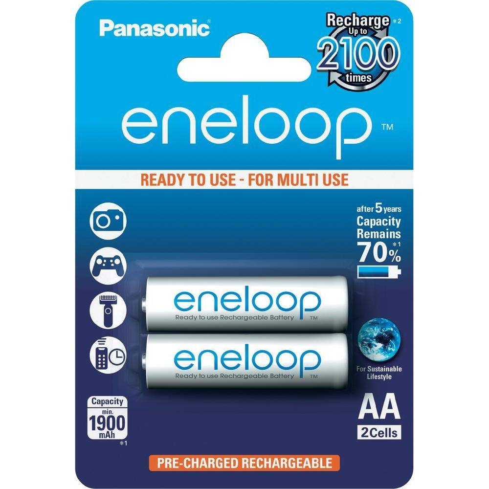 PANASONIC baterije eneloop AA ready to use B2