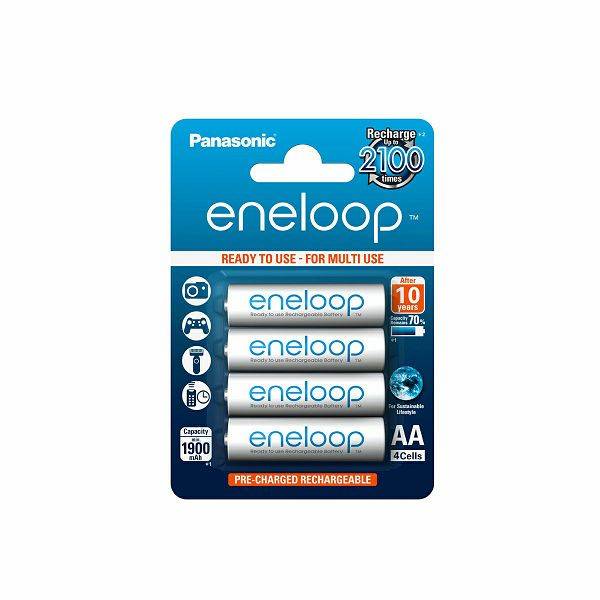 PANASONIC baterije eneloop AA ready to use B4