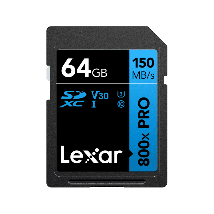 LEXAR kartica SD Blue Pro 64GB 800x SDHC UHS-I
