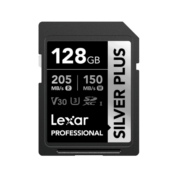 LEXAR kartica SD Silver PLus 128GB SDXC UHS-I