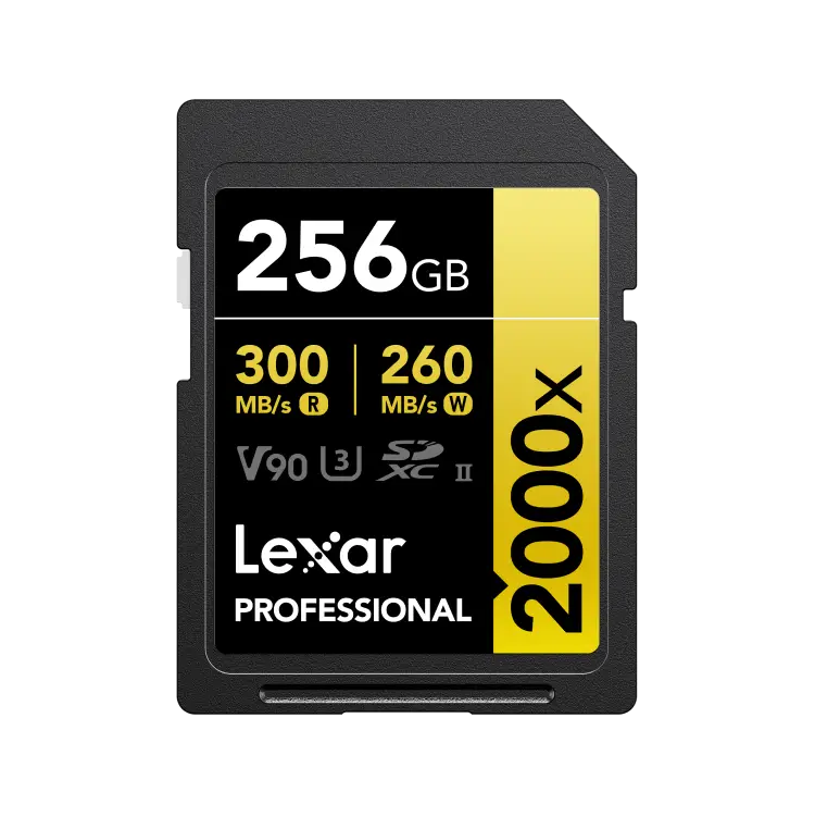 LEXAR kartica SD Gold 256GB 2000x SDHC UHS-II