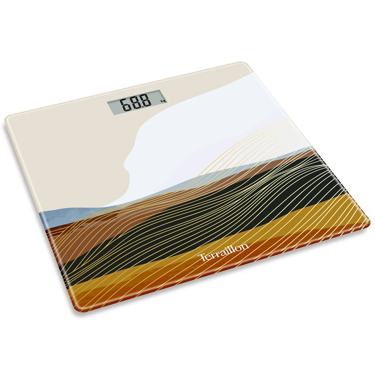 15561 TERRAILLON digitalna osobna vaga One Golden Mountain DAWN 15561