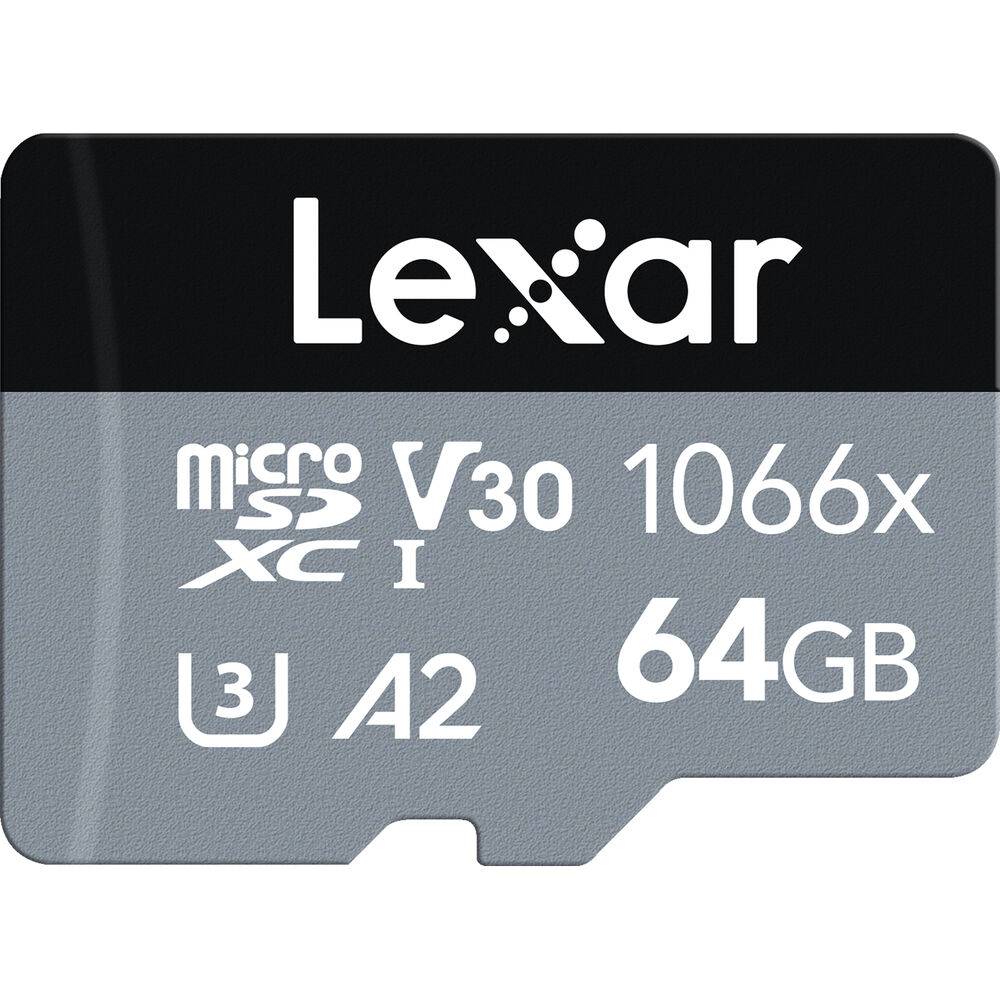 LEXAR kartica SD micro Silver 64GB SDXC 1066x UHS-I