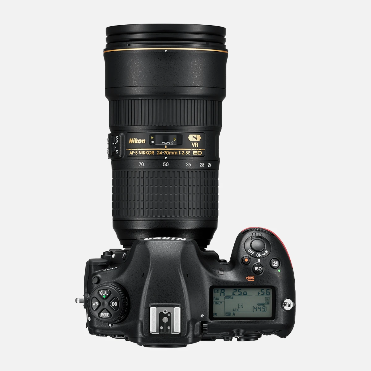 VBA520K001 NIKON fotoaparat D850 + AF-S 24-120mm f/4G VR Kit
