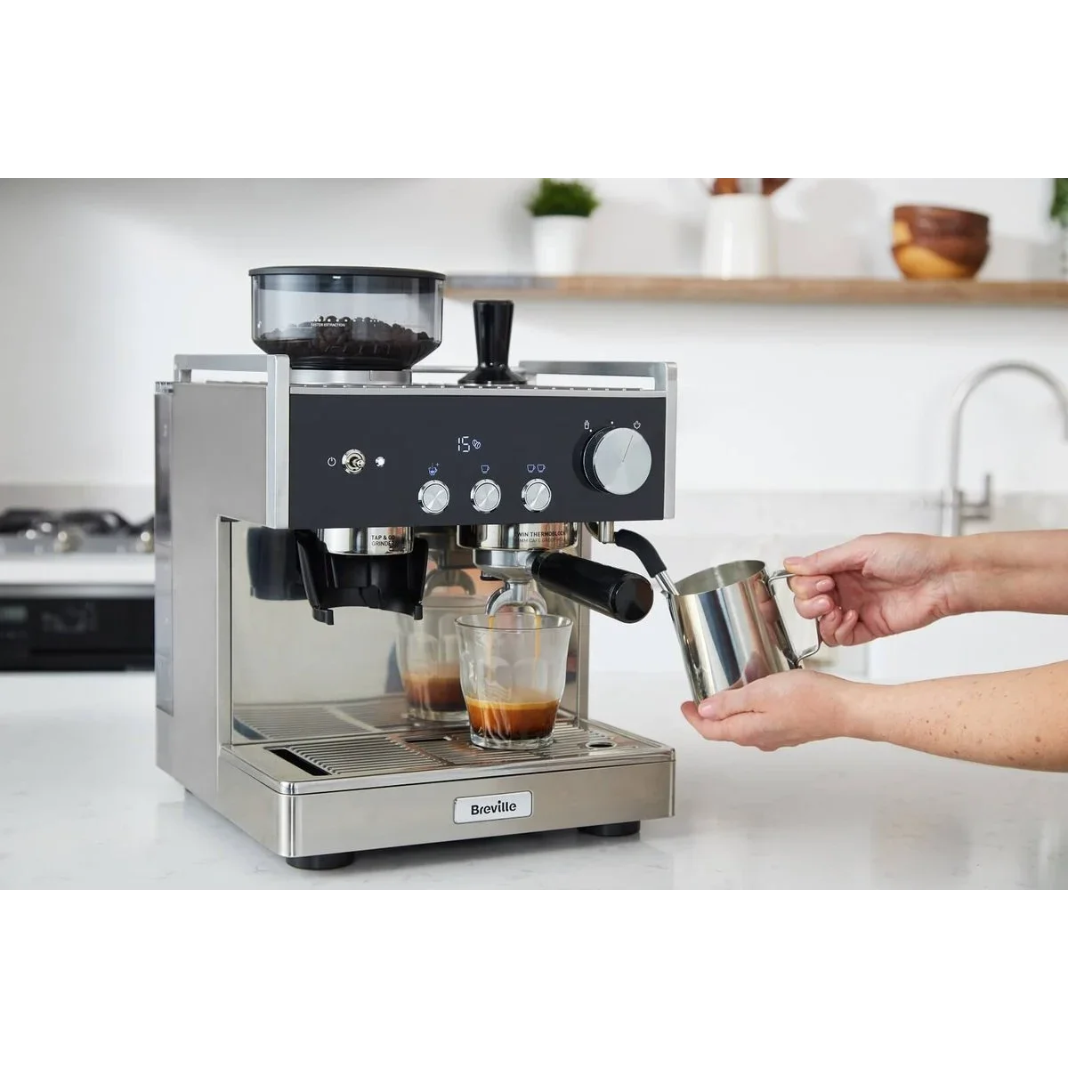 VCF161X BREVILLE aparat za kavu sa mlincem Barista Signature VCF161X