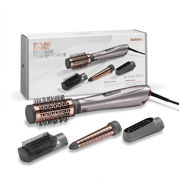 AS136E BABYLISS četka na vrući zrak AS136E 1000W (siva)