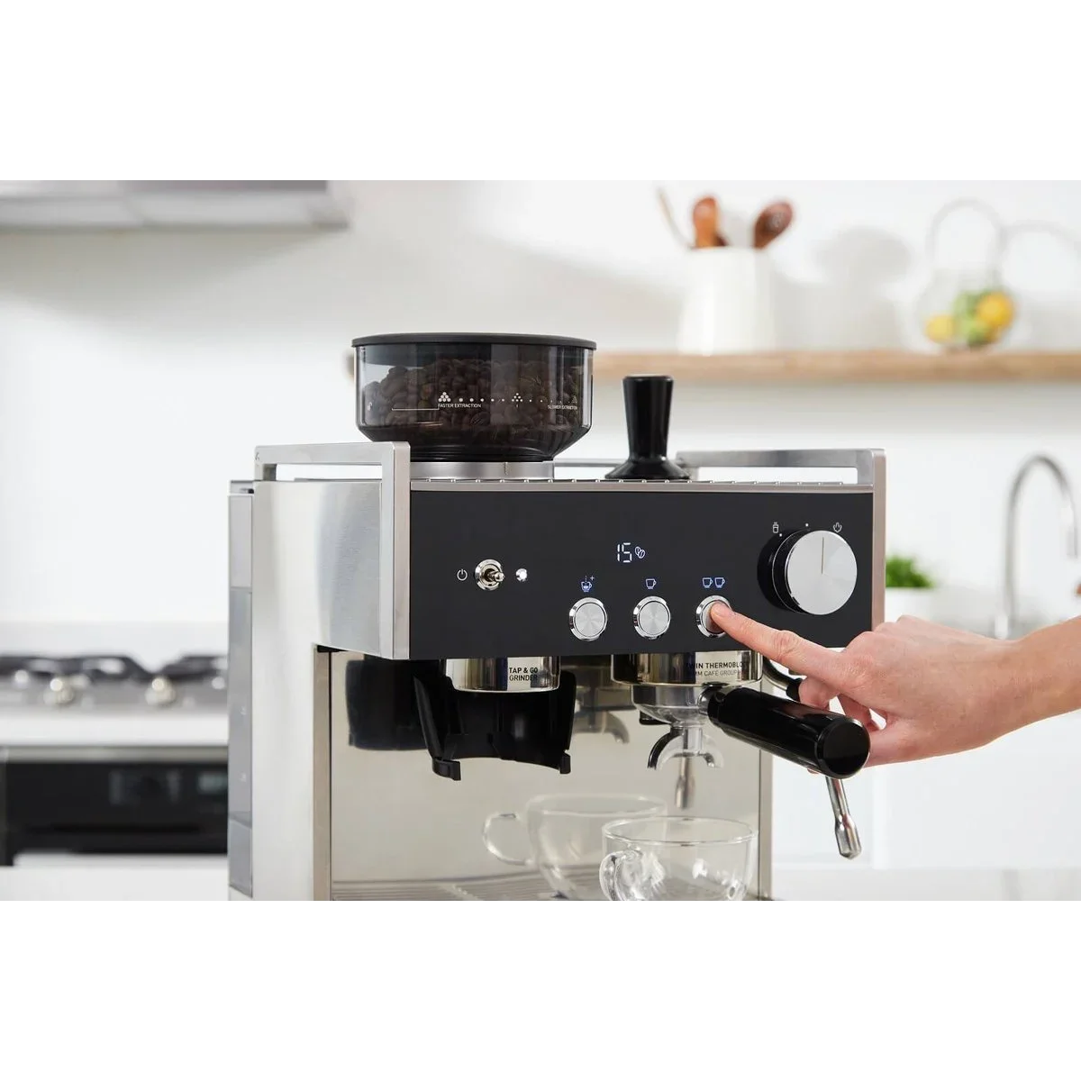 VCF161X BREVILLE aparat za kavu sa mlincem Barista Signature VCF161X
