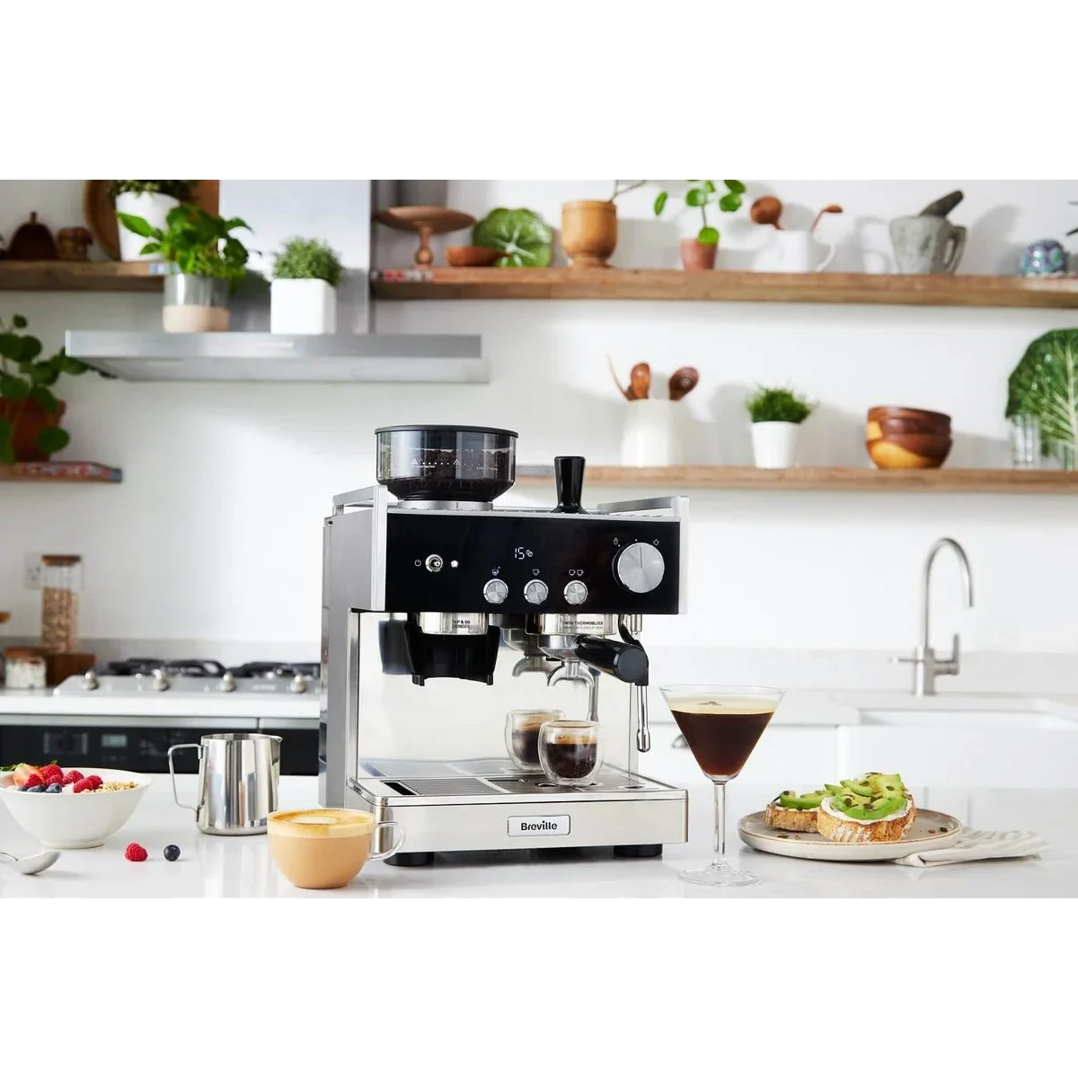 VCF161X BREVILLE aparat za kavu sa mlincem Barista Signature VCF161X