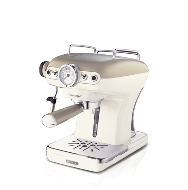 00M138913AR0 ARIETE aparat za espresso kavu Vintage 1389/13 bež