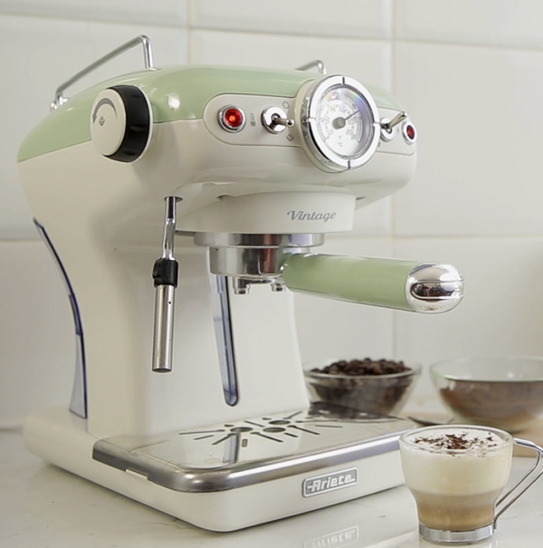 00M138914AR0 ARIETE aparat za espresso kavu Vintage 1389/14 zeleni