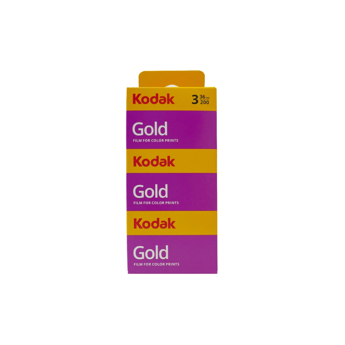 1880806 KODAK film GOLD 200 135-36 ( 3 PACK )