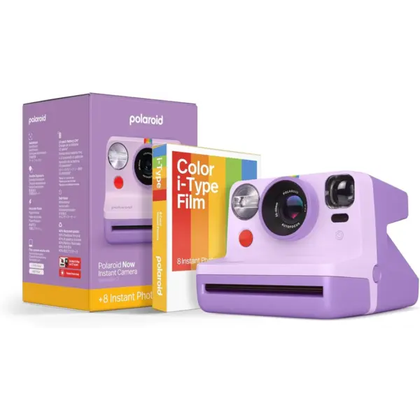 POLAROID fotoaparat Now2 Purple Everything Box