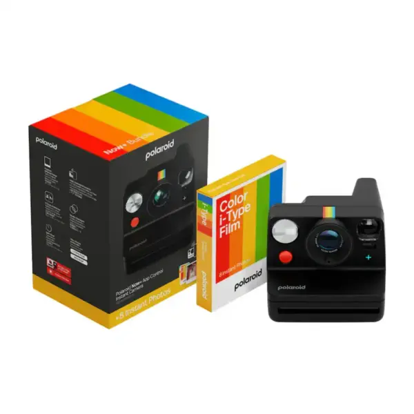 POLAROID fotoaparat Now+3 Black Everything Box (8 Photos)