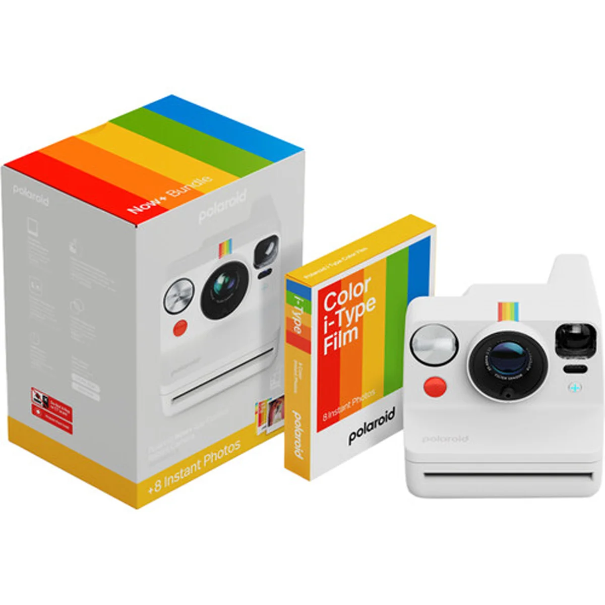 006576 POLAROID fotoaparat Now+3 White Everything Box (8 Photos)