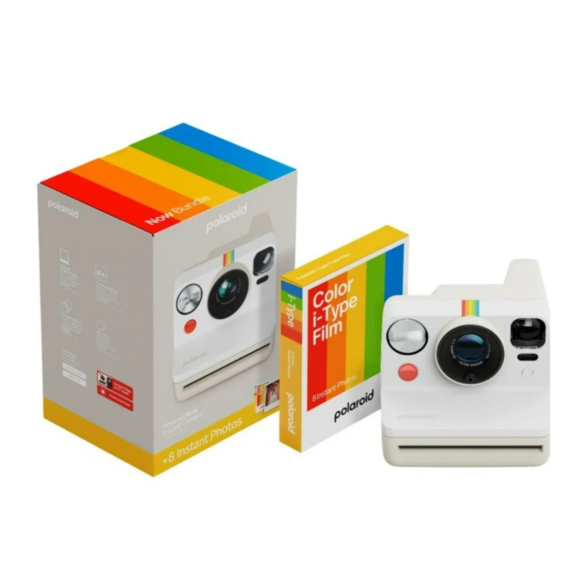 006573 POLAROID fotoaparat Now3 White Everything Box (8 Photos)