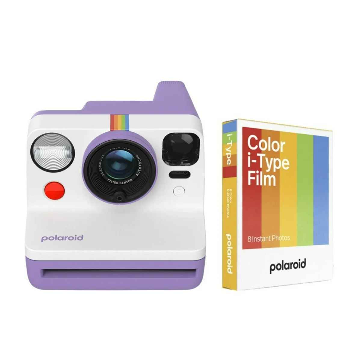 006577 POLAROID fotoaparat Now3 Purple Everything Box (8 Photos)