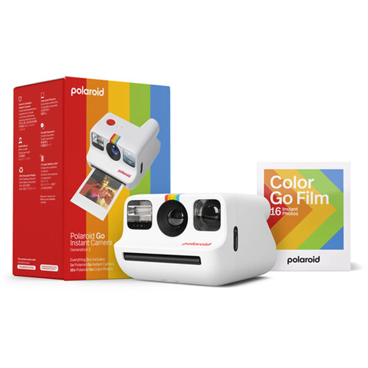 006282 POLAROID fotoaparat GO2 White Everything Box