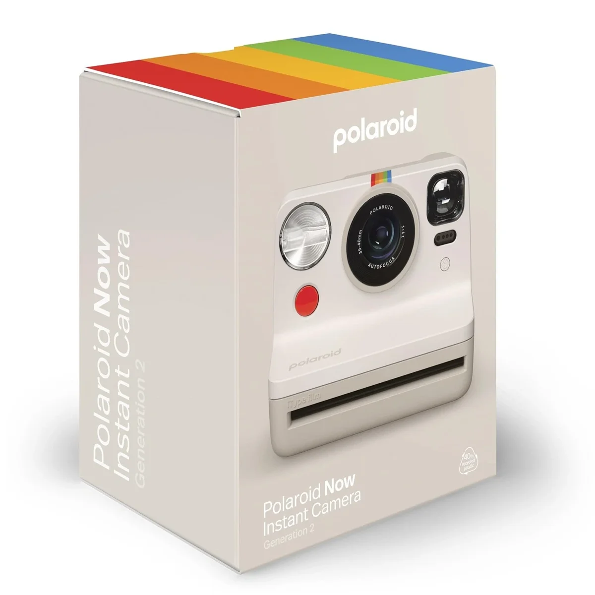 009130 POLAROID fotoaparat Now2 Vintage White