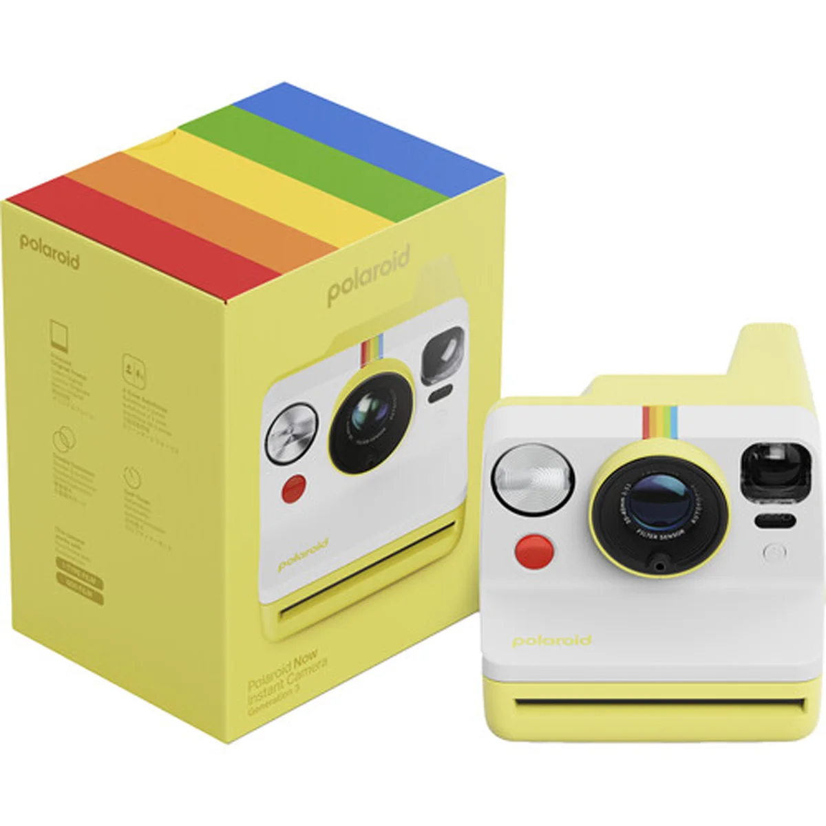 009158 POLAROID fotoaparat Now3 Yellow