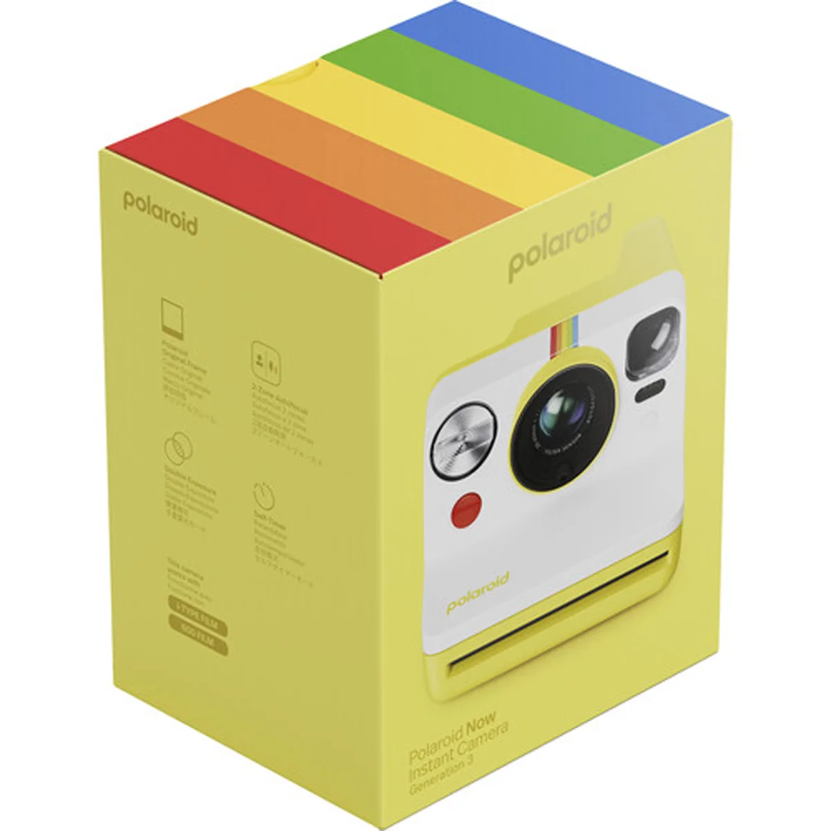 009158 POLAROID fotoaparat Now3 Yellow
