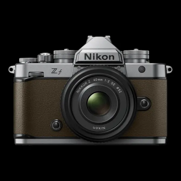 VOA120K001BR NIKON fotoaparat Z f + 40mm SE Sepia Brown Kit