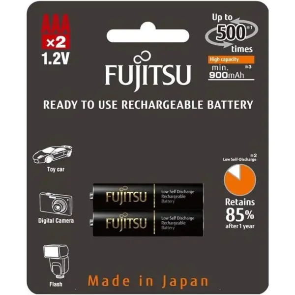 HR-4UTHCEU (2B) Fujitsu  baterije AAA black HR-4UTHCEU (2B)
