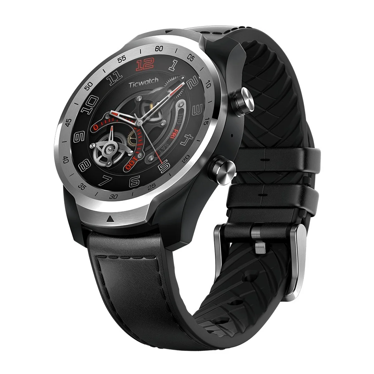 WF12106/SL MOBVOI sat TicWatch Pro Elegant Silver