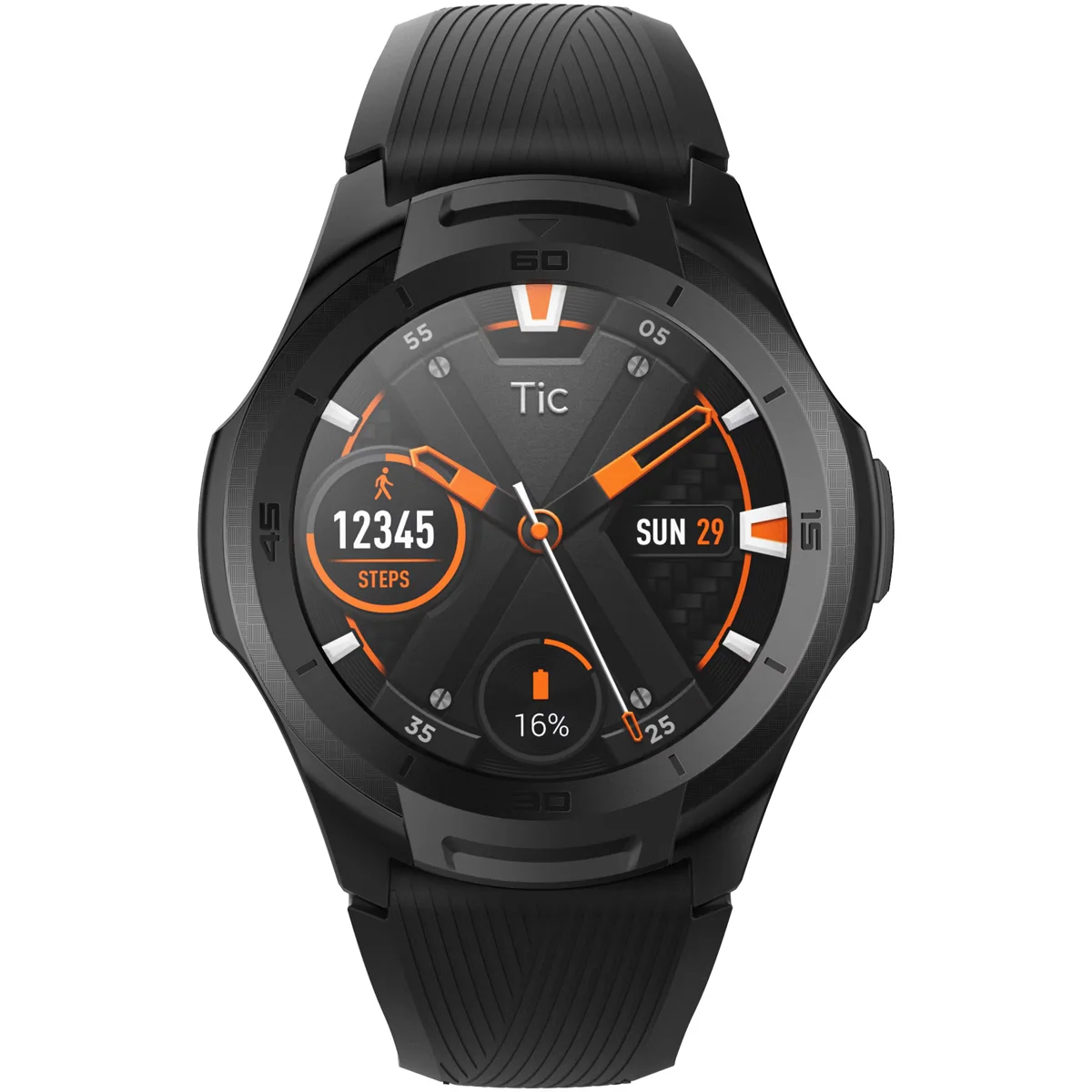 WG12016/MI MOBVOI sat TicWatch S2 Midnight