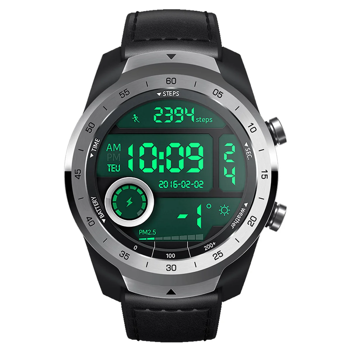 WF12106/LI/SL MOBVOI sat Ticwatch Pro 2020 Liquid Metal Silver