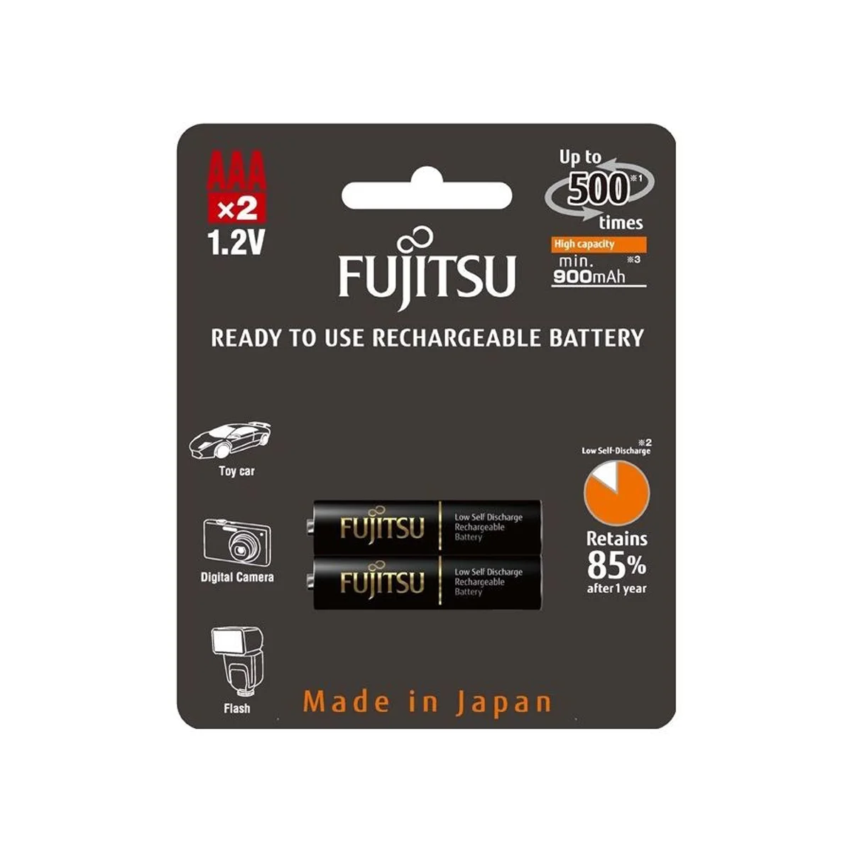 HR-4UTHCEX (2B) Fujitsu  baterije AAA black HR-4UTHCEX (2B)