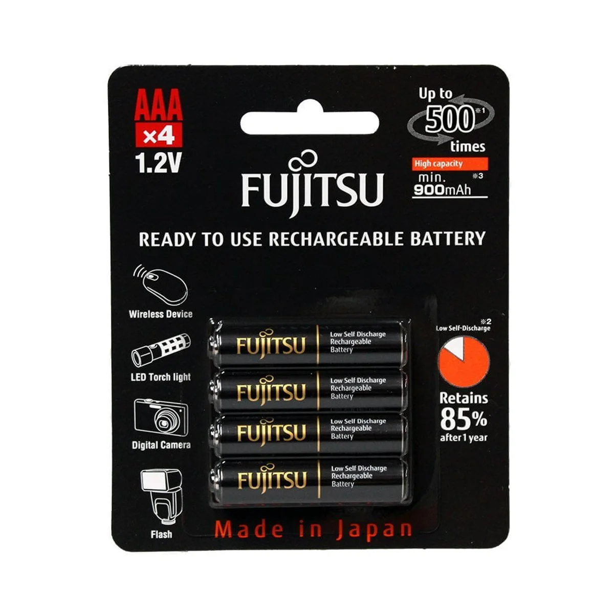 HR-4UTHCEX (4B) Fujitsu  baterije AAA black HR-4UTHCEX (4B)