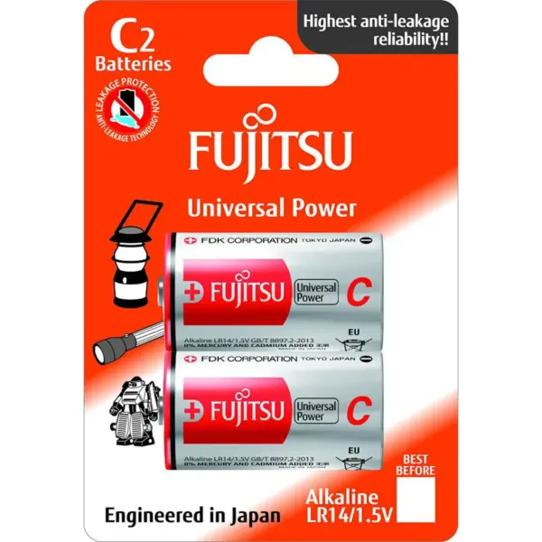 LR14(2B)FU Fujitsu Alk.Bat. C LR14(2B)FU