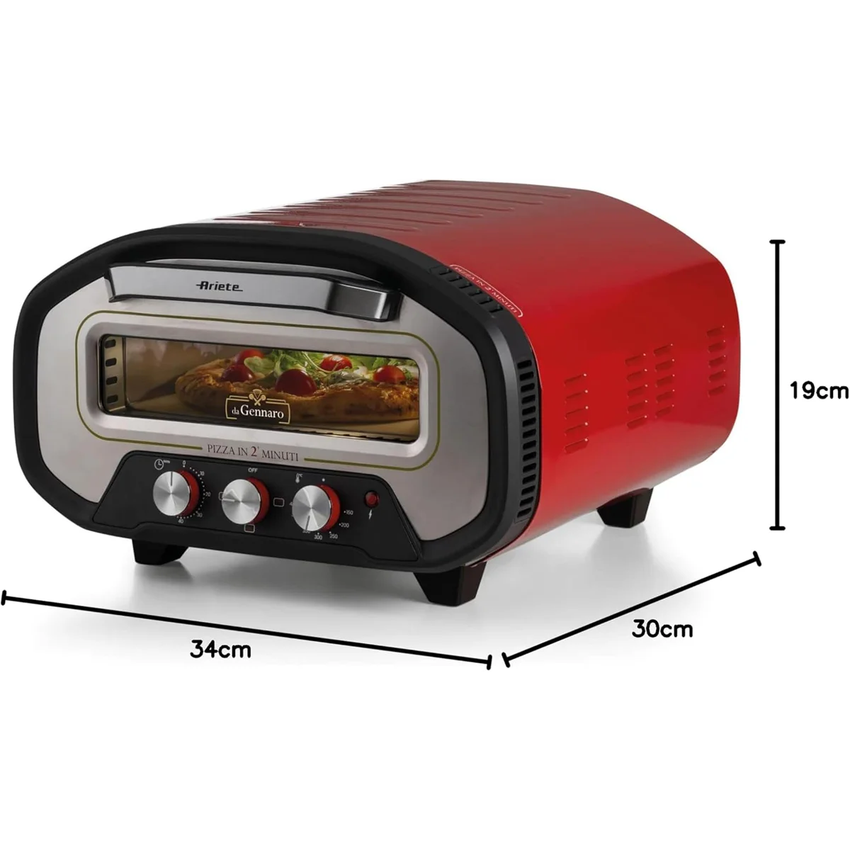 00C390100AR0 ARIETE pekač pizze DA GENNARO 3901