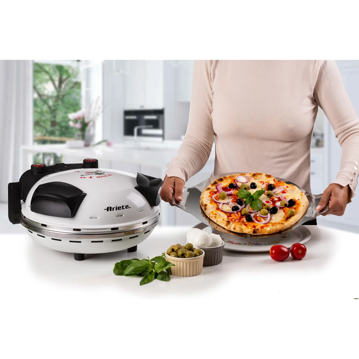 00C091800AR0 ARIETE pekač pizze 918/00 bijela