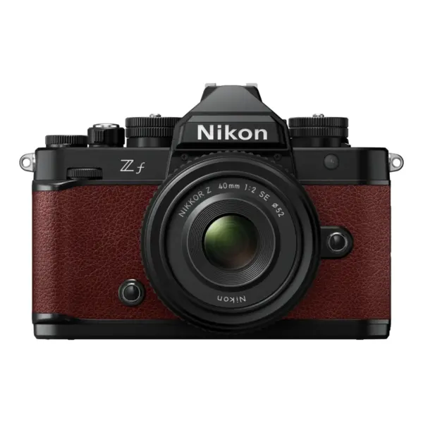 NIKON fotoaparat Z f + 40mm SE Bordeaux Red Kit