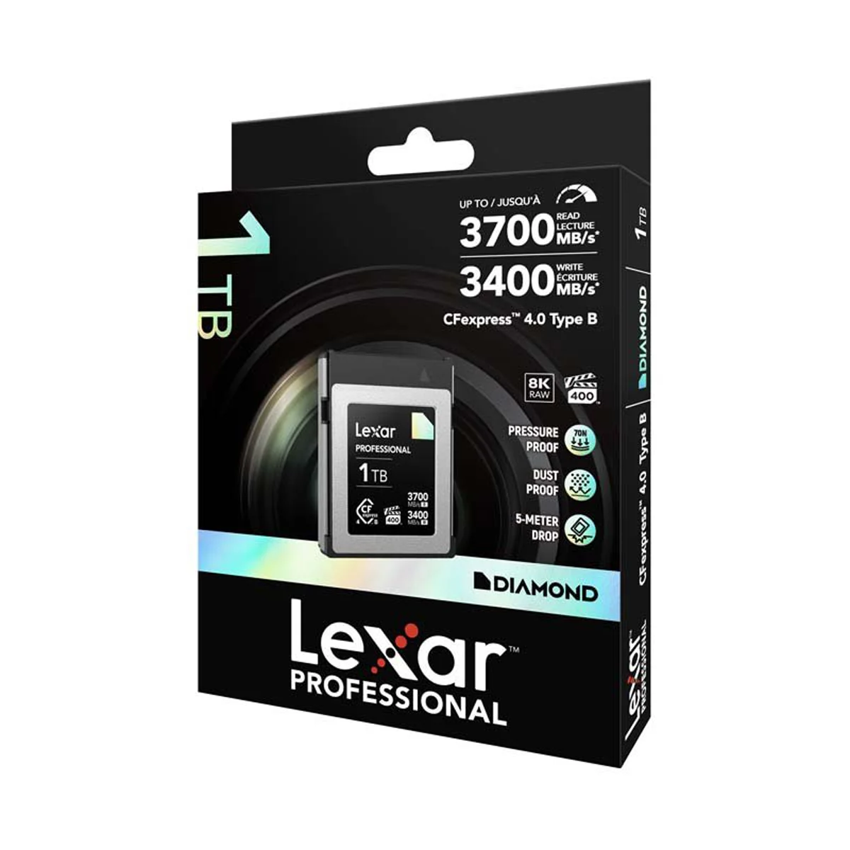 LCXEXDM001T-RNENG LEXAR kartica CFexpress Type B Diamond 1TB 4.0  (3700MB/s read, 3400MB/s write
