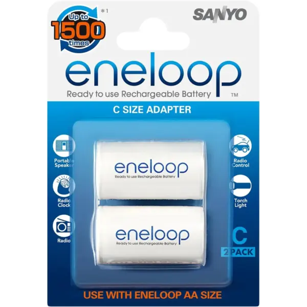 AD-C-2BP ENELOOP SANYO adapter eneloop veličina C-2BP