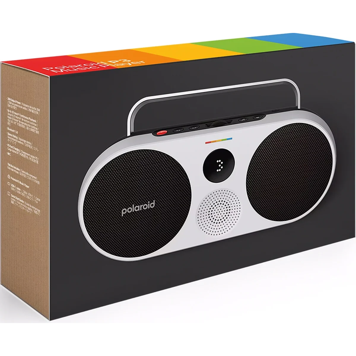 009089 POLAROID zvučnik P3 Music Player Black