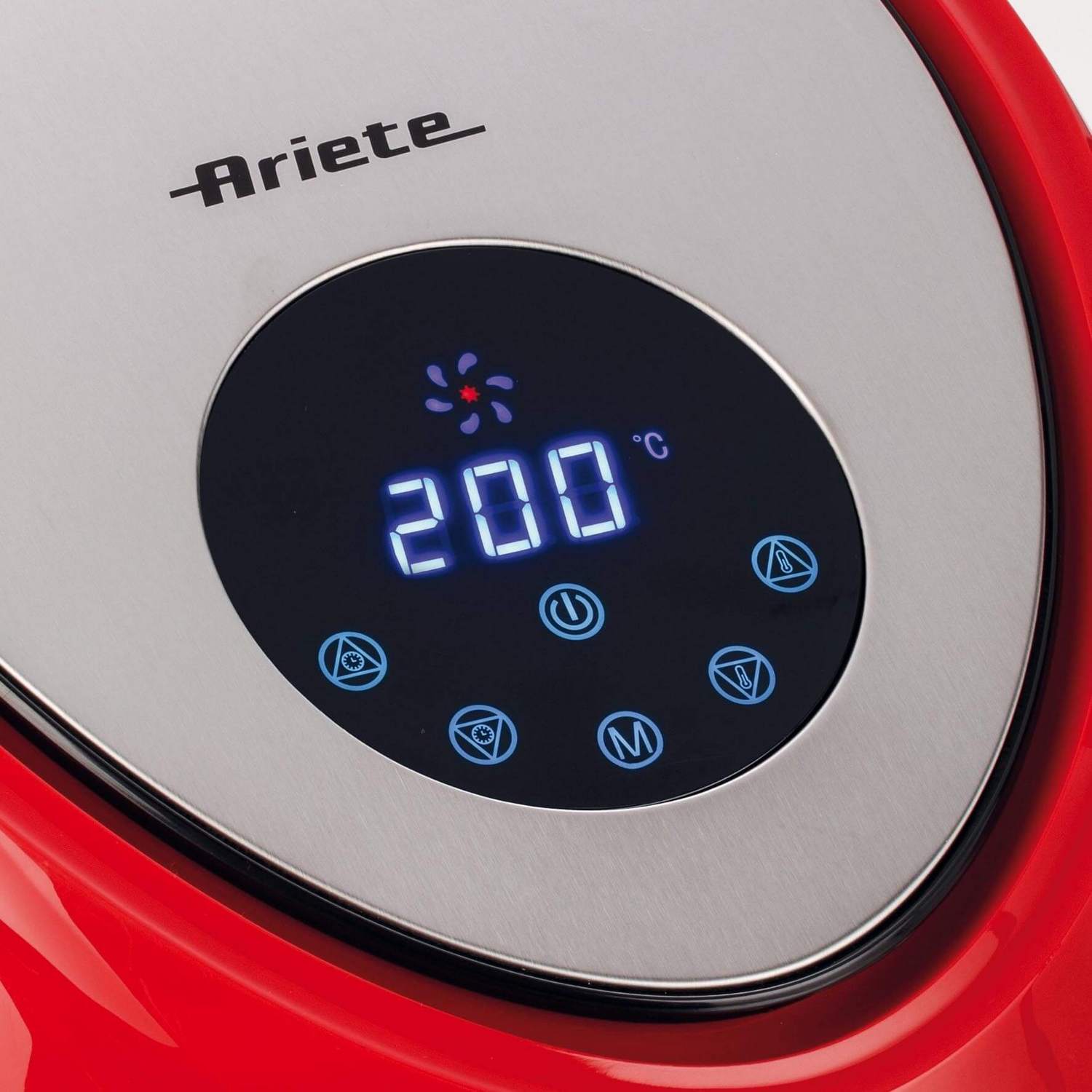 00C461801AR0-OUTLET ARIETE friteza na vrući zrak digitalna 4618/01 crvena OUTLET