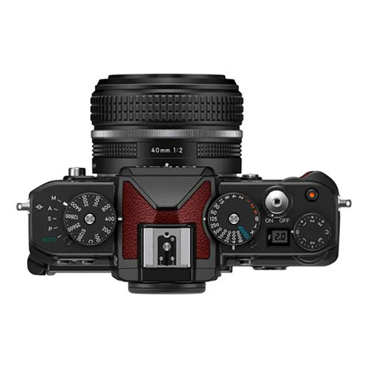 VOA120K001RD NIKON fotoaparat Z f + 40mm SE Bordeaux Red Kit