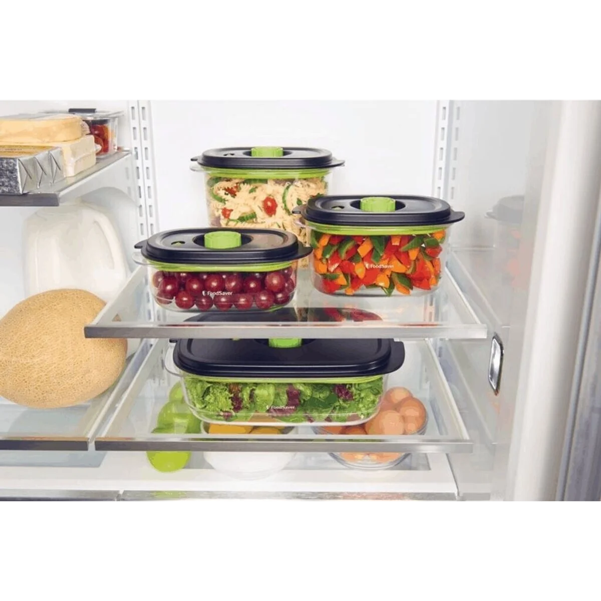 FFC022X01-OUTLET FOODSAVER posude za vakumiranje hrane New Fresh 5 cups FFC022X01 OUTLET