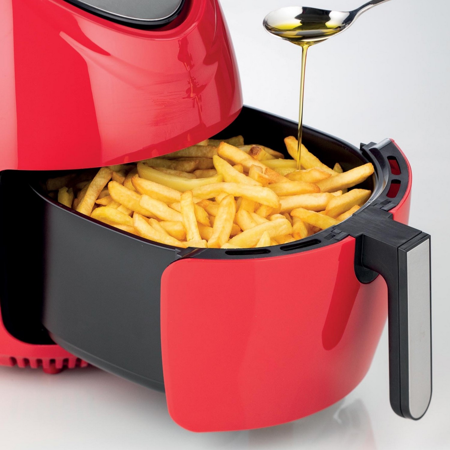 00C461801AR0-OUTLET ARIETE friteza na vrući zrak digitalna 4618/01 crvena OUTLET