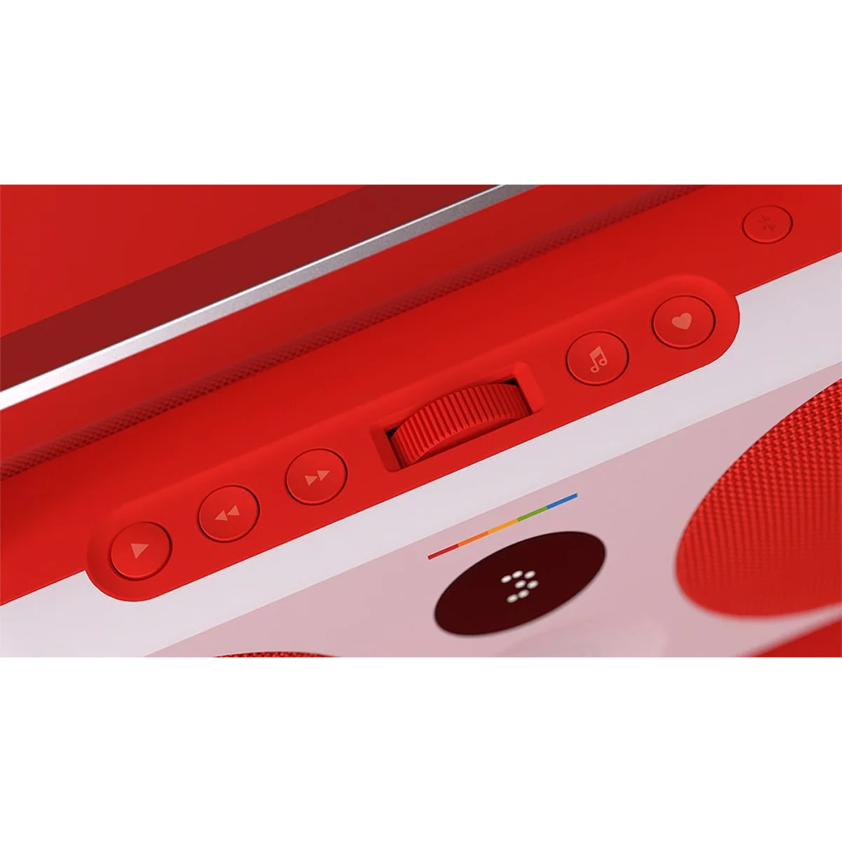 009091 POLAROID zvučnik P3 Music Player Red